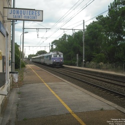 Gare, PN et sous station de Jonquières St Vincent (30)